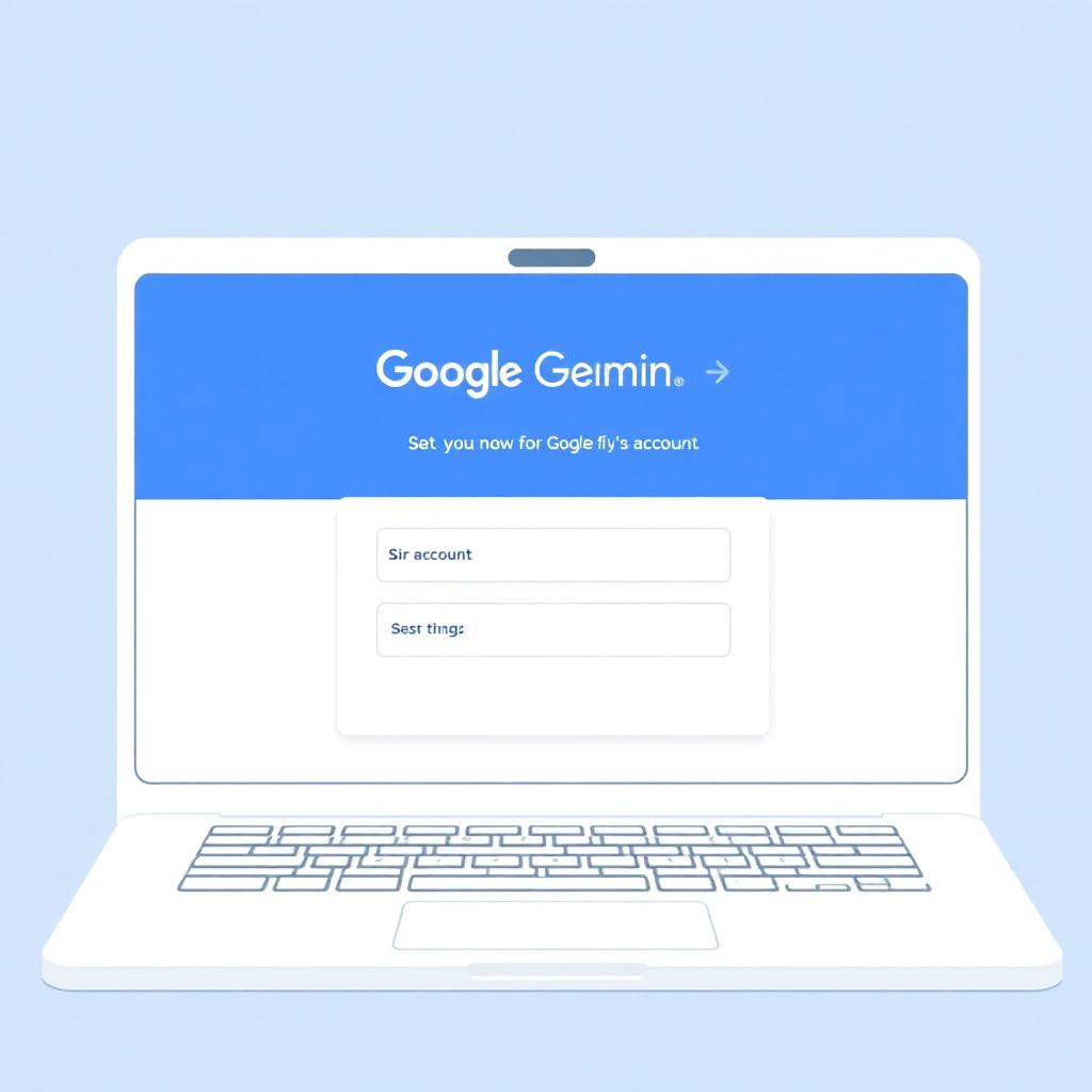 หน้าจอวิธีสมัครใช้งาน Google Gemini